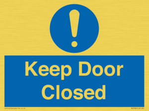 Keep Door Closed